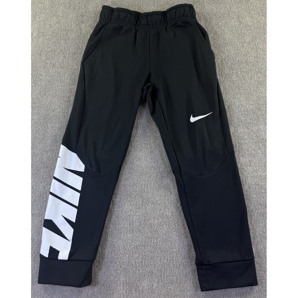 Nike Kids Boys Dri-Fit Therma Training Pants Black Size S